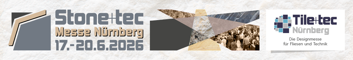 Stone+tec und Tile+tec Banner