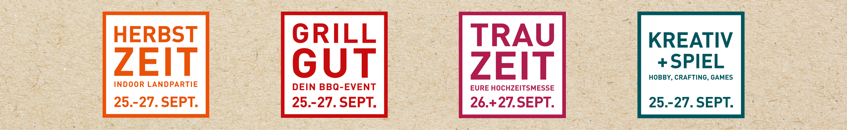 Herbstmessen Banner
