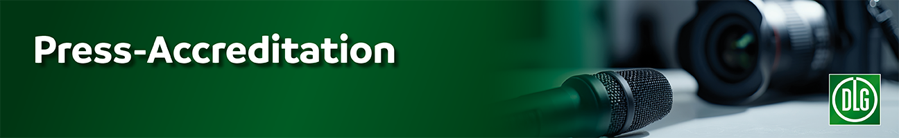 Presseakkreditierung Banner