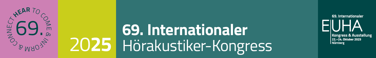 69. Internationaler Hörakustiker-Kongress Banner