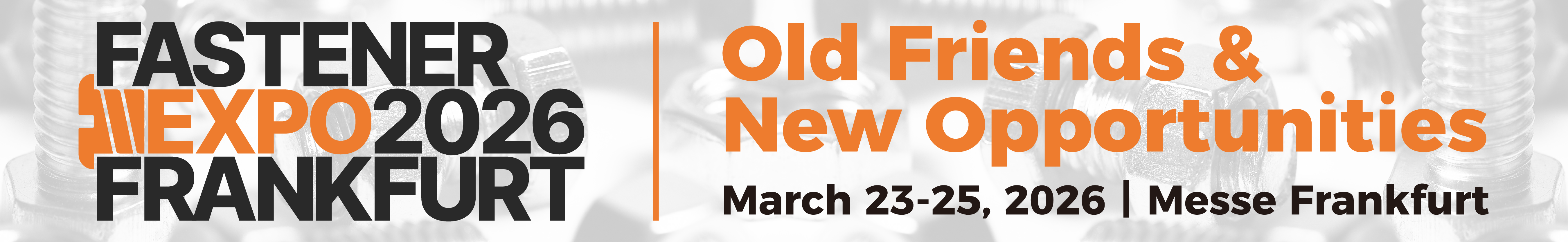 Fastener Expo Frankfurt Banner