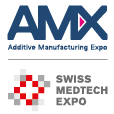 Logo Swiss Medtech Expo und AM Expo 2025
