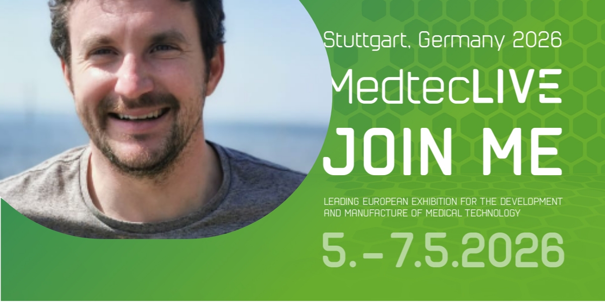 Ich habe mir gerade ein Ticket für die MedtecLIVE gesichert. Seid ihr auch dabei?