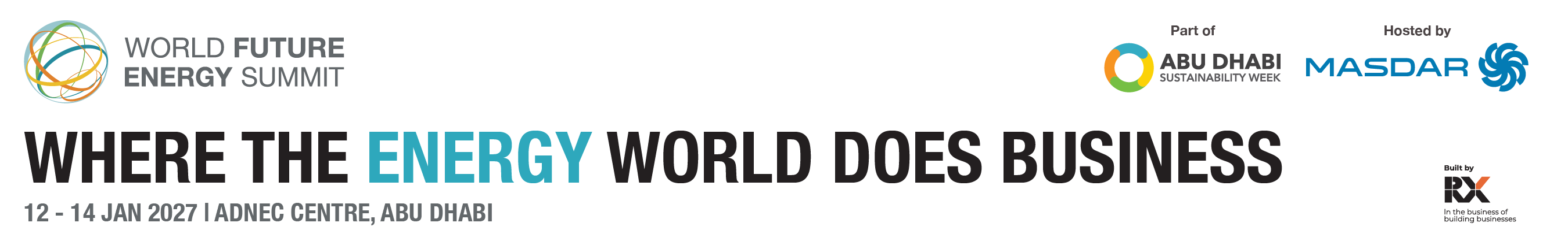 World Future Energy Summit Banner