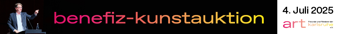 Benefiz-Kunstauktion Banner